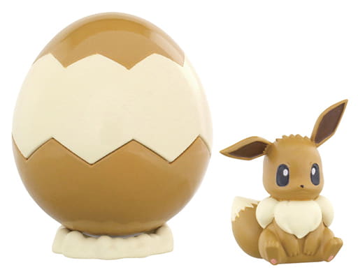 駿河屋 中古 イーブイ ポケットモンスター サン ムーン ポケモンとタマゴのポット トレーディングフィギュア