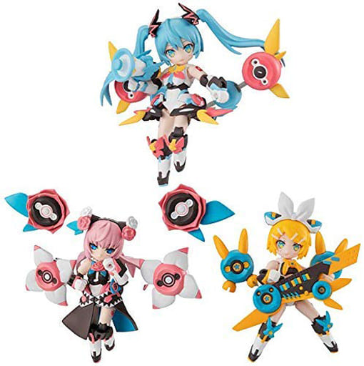 デスクトップシンガー 初音ミク シリーズ 3個入りBOX