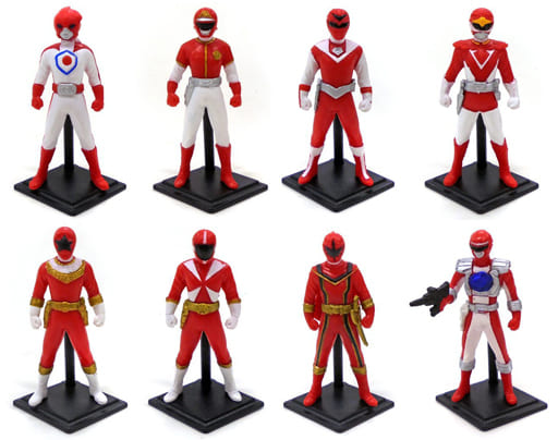 駿河屋 -<中古>全8種セット 「スーパー戦隊ヒーローギャラリー レッド