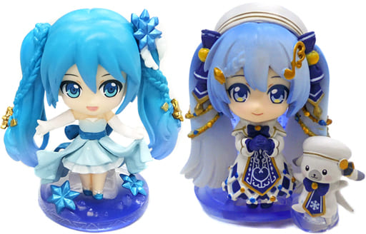 全2種セット ビッグサイズフィギュア 「ガシャポンくじ 初音ミク SNOW MIKU 2021 雪ミク2021 あそーと」 A賞 全2種セット ビッグサイズフィギュア 「ガシャポンくじ 初音ミク SNOW MIKU 2021 雪ミク2021 あそーと」 A賞