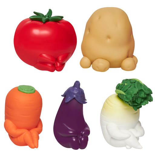 駿河屋 -<中古>全5種セット 「まちぼうけ 野菜の場合