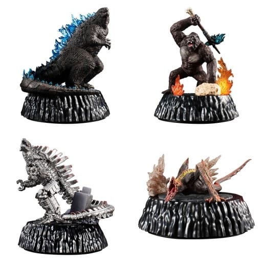 全4種セット 「ゴジラ HG D+ ゴジラ06」 全4種セット 「ゴジラ HG D+ ゴジラ06」