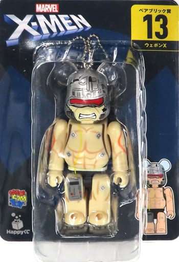 駿河屋 -<中古>BE@RBRICK -ベアブリック- 13.ウェポンX 「Happyくじ