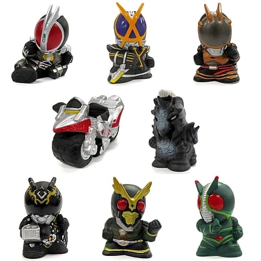 駿河屋 -<中古>全8種セット 「仮面ライダー ソフビコレクション 9
