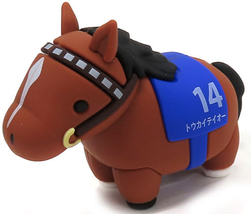 駿河屋 -<中古>トウカイテイオー ぷっくりラバーフィギュア 「DMM