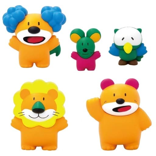 駿河屋 -<中古>全5種セット 「たべっ子どうぶつ 復刻版フィギュア