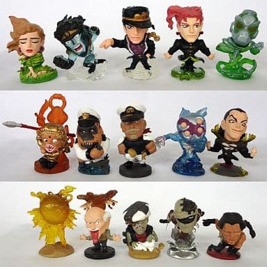 駿河屋 -<中古>ノーマル15種セット 「キャラヒーローズ ジョジョの奇妙