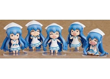 駿河屋 -<中古>ねんどろいどぷち ミニイカ娘5体セット 「侵略!?イカ娘