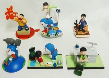 駿河屋 -<中古>全6種セット 「ドラえもん コミックテイストフィギュア