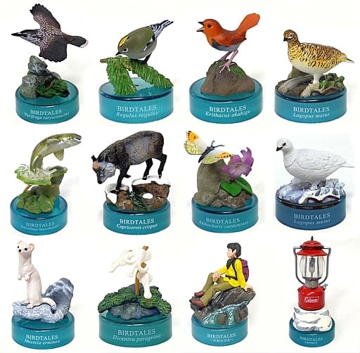 駿河屋 -<中古>全12種セット 「バードテイルズ3 高山の花鳥 -天然水の