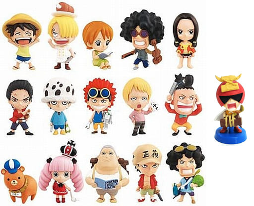 駿河屋 -<中古>全16種セット 「アニキャラヒーローズ ワンピース 幼少