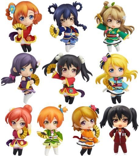 駿河屋 中古 全10種セット ねんどろいどぷち ラブライブ Angelic Angel Ver トレーディングフィギュア