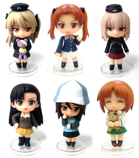 駿河屋 -<中古>全6種セット 「ねんどろいどぷち ガールズ&パンツァー