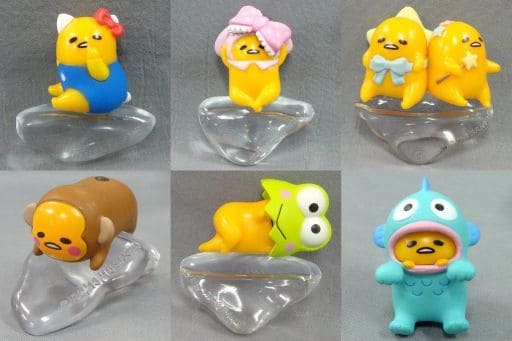 駿河屋 -<中古>全6種セット 「PUTITTO ぐでたま2 マスコット
