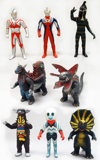 駿河屋 -<中古>全8種セット 「ウルトラマン ソフビ道 其ノ四