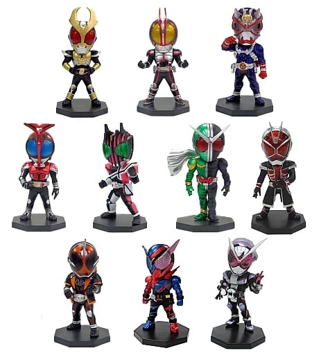 仮面ライダーフィギュア 10種セット