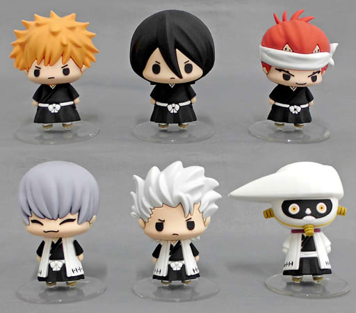 駿河屋 -<中古>全6種セット 「ちょこりんマスコット BLEACH