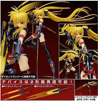 駿河屋 新品 中古 フェイト T ハラオウン 真 ソニックフォーム 魔法少女リリカルなのはstrikers 1 7 Pvc塗装済み完成品 フィギュア