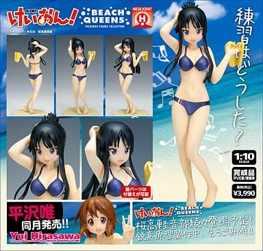 BEACH QUEENS(ビーチクイーンズ) 秋山澪(あきやまみお) けいおん! 1/10 完成品 フィギュア ウェーブ(WAVE)