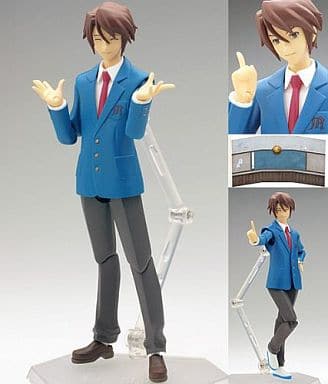 駿河屋 中古 Figma 古泉一樹 制服ver 涼宮ハルヒの憂鬱 フィギュア