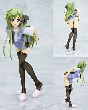 駿河屋 中古 時雨亜沙 特別版 ロングヘアーver Shuffle 1 8 Pvc Abs塗装済み完成品 フィギュア