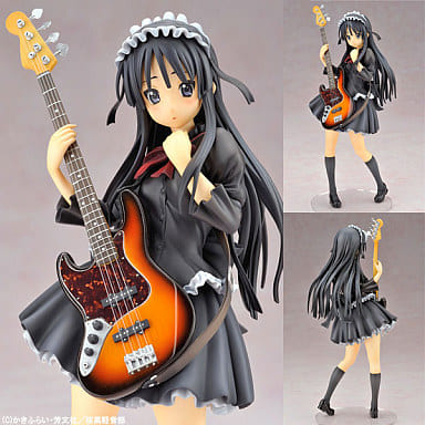駿河屋 -<新品/中古>秋山澪 学園祭Ver. 「けいおん!」 1/8 PVC塗装済み