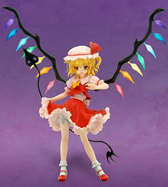 駿河屋 中古 悪魔の妹 フランドール スカーレット 東方project 1 8 Pvc塗装済み完成品 フィギュア