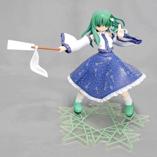 駿河屋 -<中古>東風谷早苗「東方Project」PVC塗装済み完成品(フィギュア)