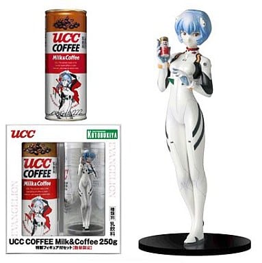綾波レイ フィギュア 非売品(UCC)- 綾波レイ フィギュア 非売品(UCC)-