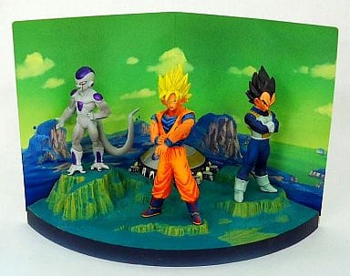 ドラゴンボールZジオラマフィギュアセット VOL.1(悟空・ベジータ・フリーザ)「ドラゴンボールZ」DVD購入特典