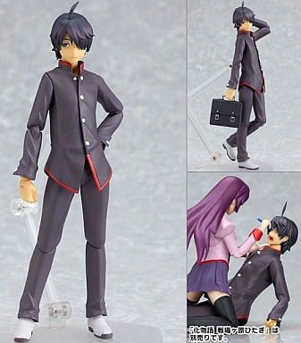 駿河屋 新品 中古 Figma 阿良々木暦 あららぎこよみ 化物語 フィギュア