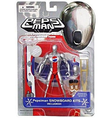 レア　新品未開封　ペプシマン　pepsiman snowboard kits