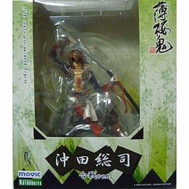 駿河屋 -<中古>沖田総司 合戦ver.「薄桜鬼」1/10PVC塗装済み完成品