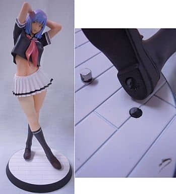 駿河屋 -<中古>セラちゃん リペイントVer. (紫髪ver/台座破損)「The