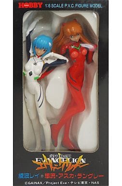 駿河屋 -<中古>レイ&アスカ プラグスーツVer.「新世紀