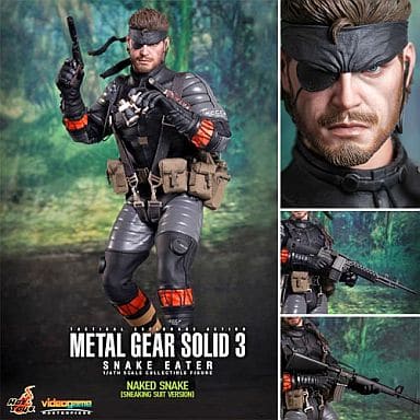 駿河屋 新品 中古 ネイキッド スネーク スニーキング スーツver Metal Gear Solid 3 Snake Eater メタルギアソリッド3 スネークイーター ビデオゲーム マスターピース 1 6 アクションフィギュア フィギュア