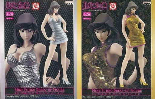全2種セット 峰不二子 「ルパン三世」 DX組立式ドレスアップフィギュア