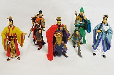 駿河屋 -<中古>三国志オリジナルフィギュア5体セット 「三国志」 週刊