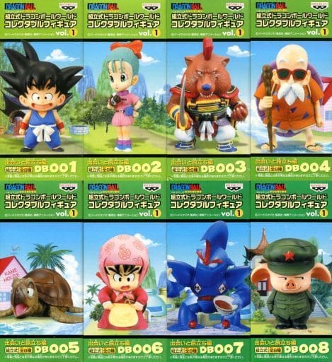 駿河屋 -<中古>全8種セット 「ドラゴンボール」 組立式ドラゴンボール 駿河屋 -<中古>全8種セット 「ドラゴンボール」 組立式ドラゴンボール