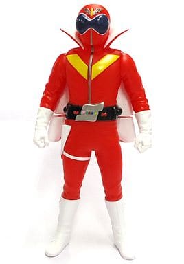 アカレンジャー 「秘密戦隊ゴレンジャー」 SENTAI HERO SUPER VISUAL誌上限定版ヒーローソフビ アカレンジャー 「秘密戦隊ゴレンジャー」 SENTAI HERO SUPER VISUAL誌上限定版ヒーローソフビ
