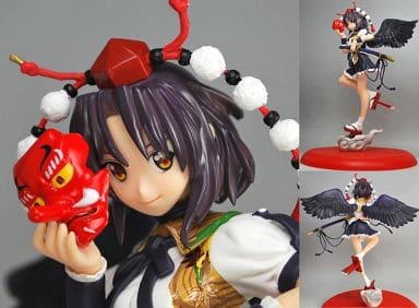 駿河屋 -<中古>射命丸文 「東方project」 塗装済完成品 博麗神社例大祭