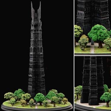 2022発売 WETA ロード・オブ・ザ・リング オルサンク-黒い塔 ジオラマ