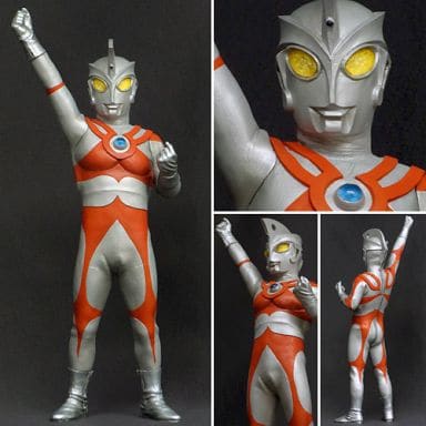 駿河屋 新品 中古 ウルトラマンエース 登場ポーズ版 ウルトラマンa 大怪獣シリーズ 塗装済み完成品 一部組み立て式 フィギュア