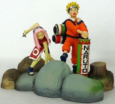 駿河屋 -<中古>ナルト&サクラ 「NARUTO-ナルト-」 ポリストーン