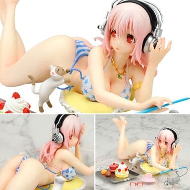 すーぱーそに子 Sweets & Bikini ver. (PVC塗装済み完成品)