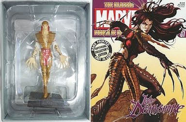 駿河屋 買取 Lady Deathstrike レディ デスストライク The Classic Marvel Figurine Collection 87 フィギュア マガジン フィギュア