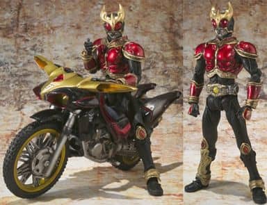 商品形態魂ウェブ商店限定 S.I.C.極魂 仮面ライダークウガ ライジングマイティ&ビートチェイサー2000 セット 完成品 可動フィギュア バンダイ