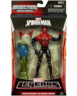 駿河屋 新品 中古 スーペリア スパイダーマン 原作版 アメイジング スパイダーマン2 ハズブロアクションフィギュア 6インチ レジェンド 03 フィギュア