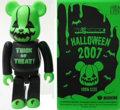 駿河屋 -<中古>BE@RBRICK-ベアブリック- 100% ハロウィン 2007 TRICK