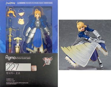 駿河屋 -<中古>[特典付き] figma セイバー 2.0 「Fate/stay night 